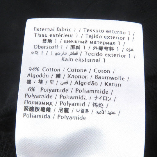 VALENTINO sweat Main: 94% cotton, Main: 6% nylon, Part: 96% cotton, Part: 4% polyurethane, Part: rayon black mens XL Used Authentic