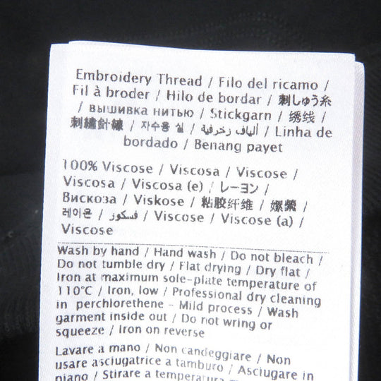 VALENTINO sweat Main: 94% cotton, Main: 6% nylon, Part: 96% cotton, Part: 4% polyurethane, Part: rayon black mens XL Used Authentic