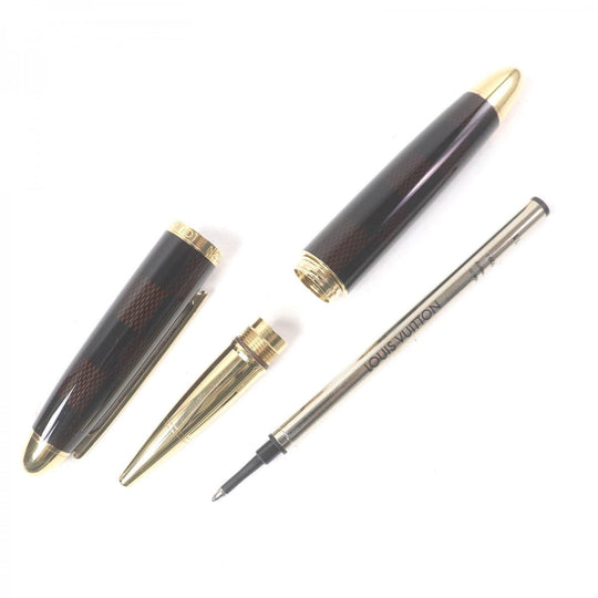 LOUIS VUITTON Ballpoint pen N79002 metal Brown Monogram Grand Tour