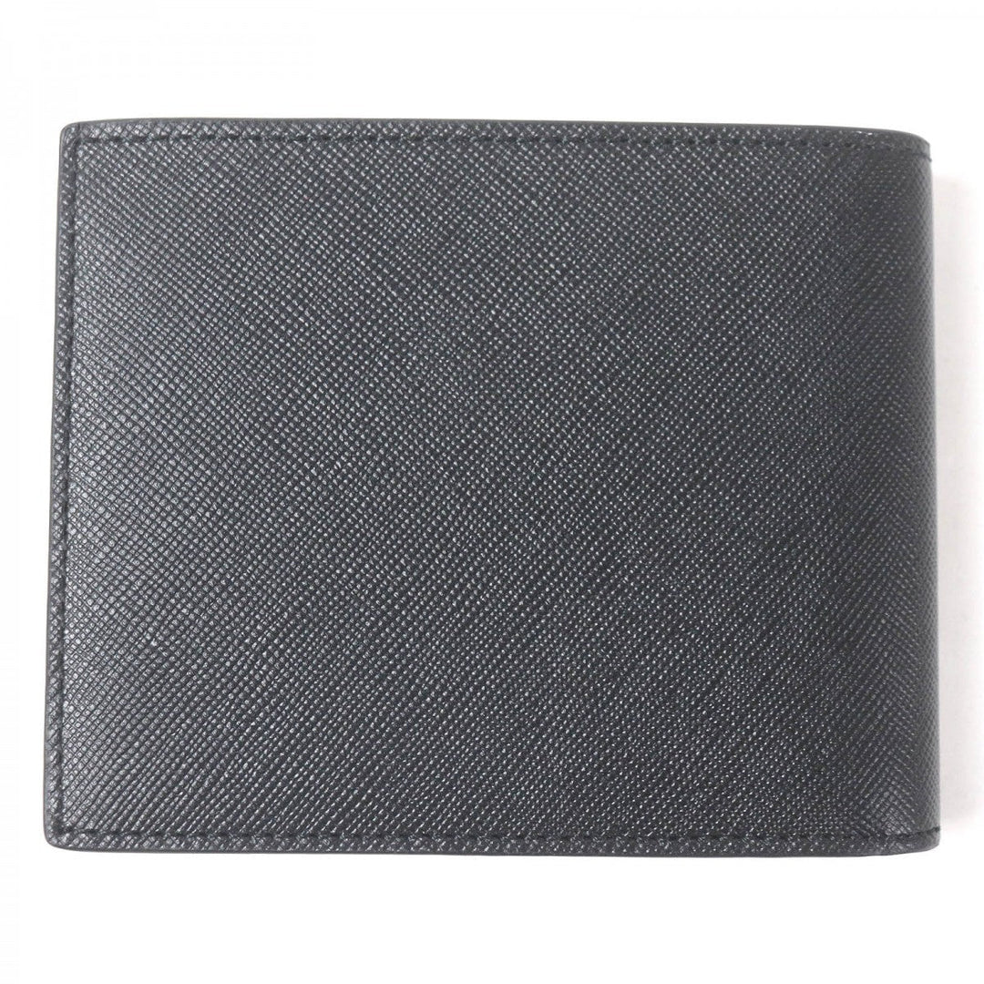 MONTBLANC Bill Compartment Main: Leather black Sartorial Wallet 6cc mens Used Authentic