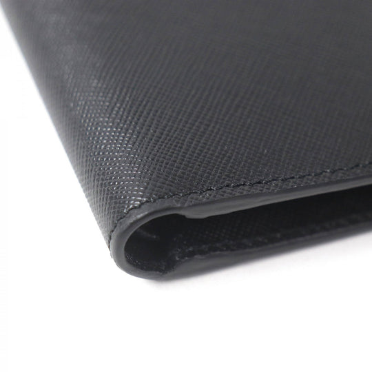 MONTBLANC Bill Compartment Main: Leather black Sartorial Wallet 6cc mens Used Authentic