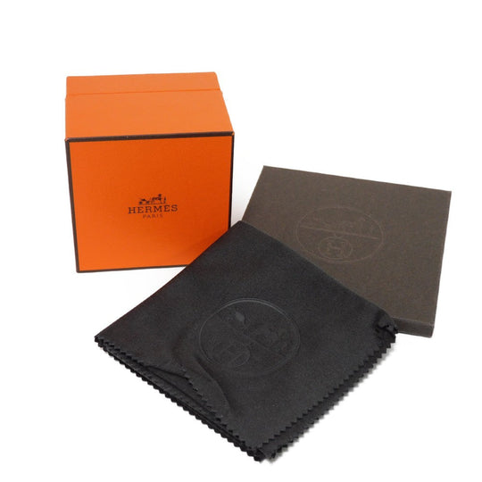 HERMES Ring Ag925 Silver Anchor Chain Chene Dunkle Enchane GM