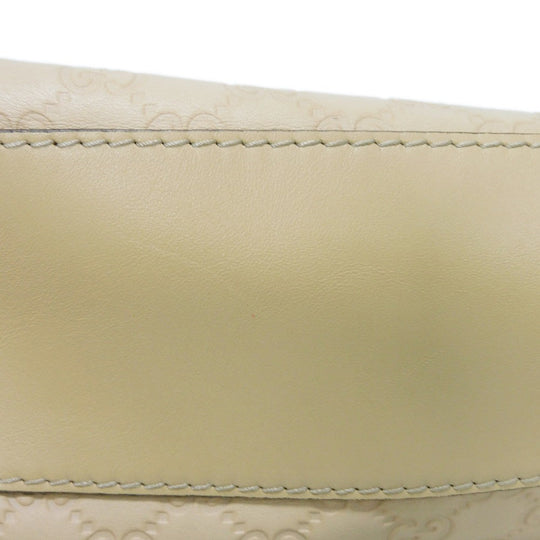 GUCCI Shoulder Bag 282298 Calf leather (embossed) beige GG Shima Scarlet One Belt