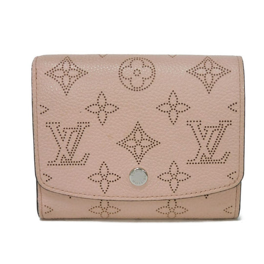 LOUIS VUITTON Bifold Wallet M62541 Mahina leather (stamped) Magnolia Monogram Mahina Portefeuille Iris Compact