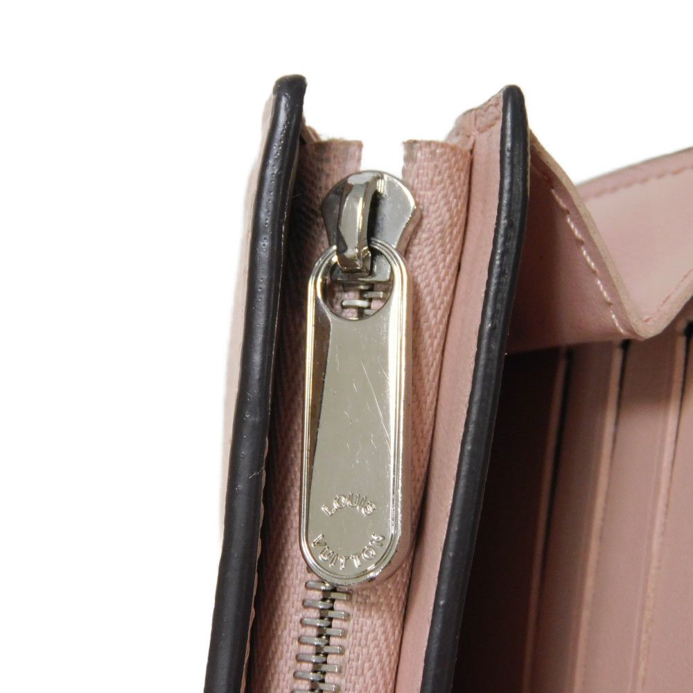 LOUIS VUITTON Bifold Wallet M62541 Mahina leather (stamped) Magnolia Monogram Mahina Portefeuille Iris Compact