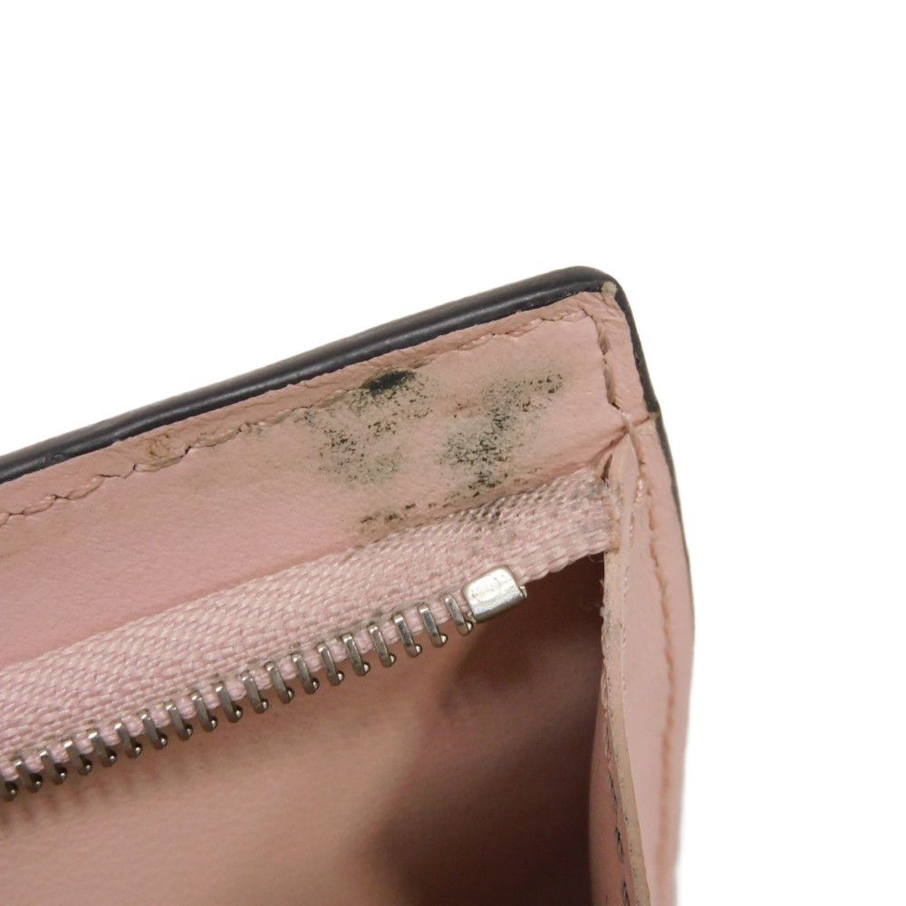 LOUIS VUITTON Bifold Wallet M62541 Mahina leather (stamped) Magnolia Monogram Mahina Portefeuille Iris Compact