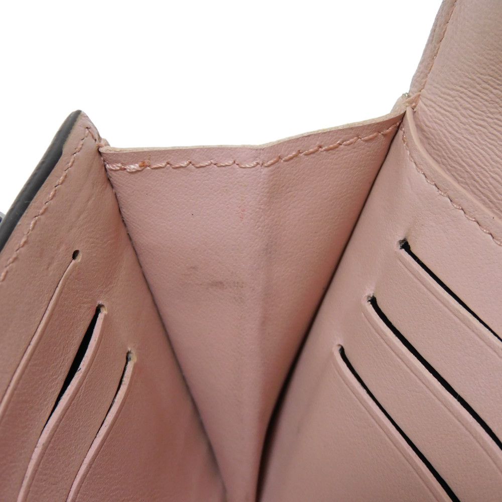 LOUIS VUITTON Bifold Wallet M62541 Mahina leather (stamped) Magnolia Monogram Mahina Portefeuille Iris Compact