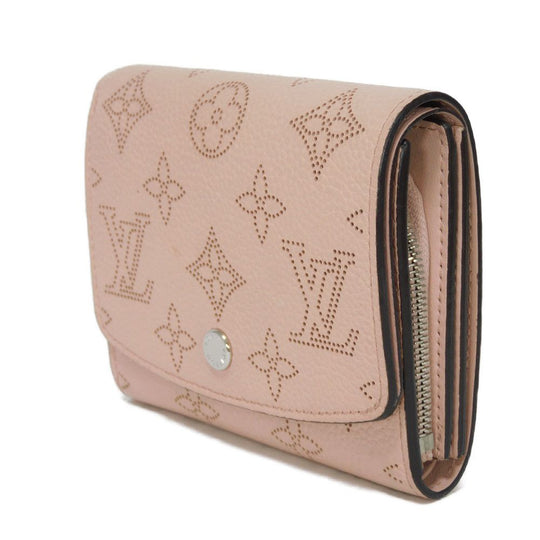 LOUIS VUITTON Bifold Wallet M62541 Mahina leather (stamped) Magnolia Monogram Mahina Portefeuille Iris Compact