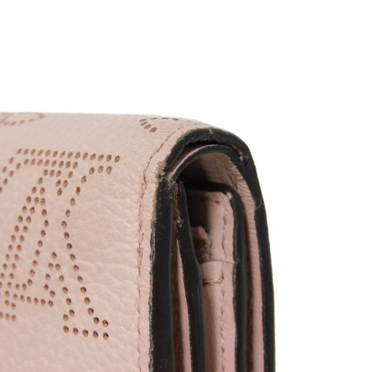 LOUIS VUITTON Bifold Wallet M62541 Mahina leather (stamped) Magnolia Monogram Mahina Portefeuille Iris Compact