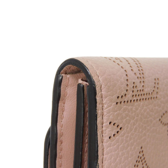 LOUIS VUITTON Bifold Wallet M62541 Mahina leather (stamped) Magnolia Monogram Mahina Portefeuille Iris Compact