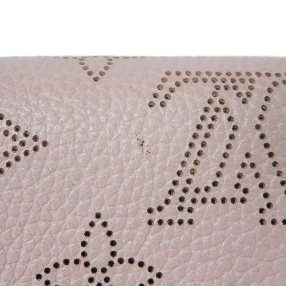 LOUIS VUITTON Bifold Wallet M62541 Mahina leather (stamped) Magnolia Monogram Mahina Portefeuille Iris Compact