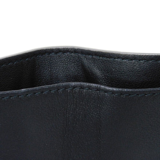 BALENCIAGA Tri-fold wallet 551921 0XV3N 8106 Polyurethane x polyester Silver New logo Everyday Mini Wallet