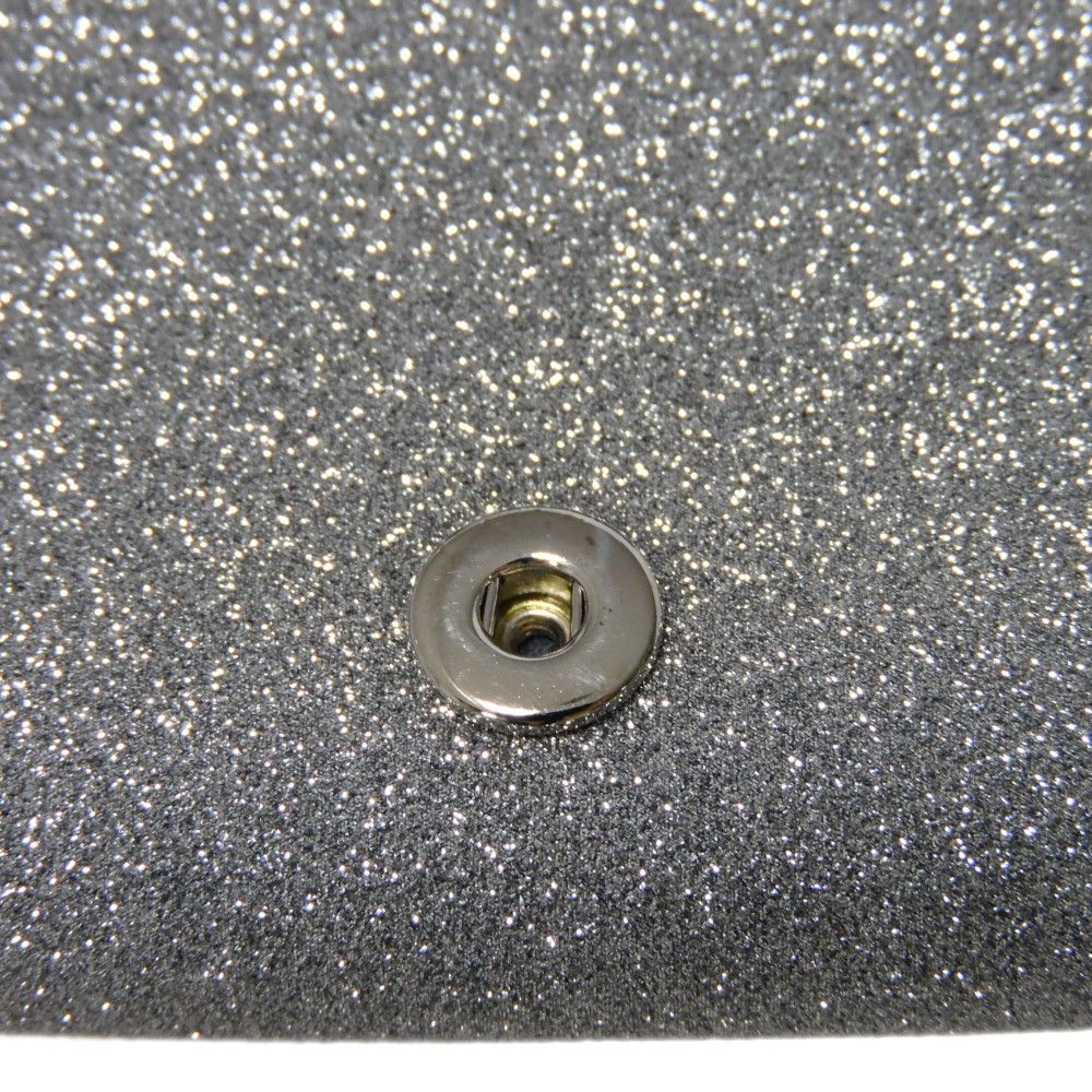 BALENCIAGA Tri-fold wallet 551921 0XV3N 8106 Polyurethane x polyester Silver New logo Everyday Mini Wallet