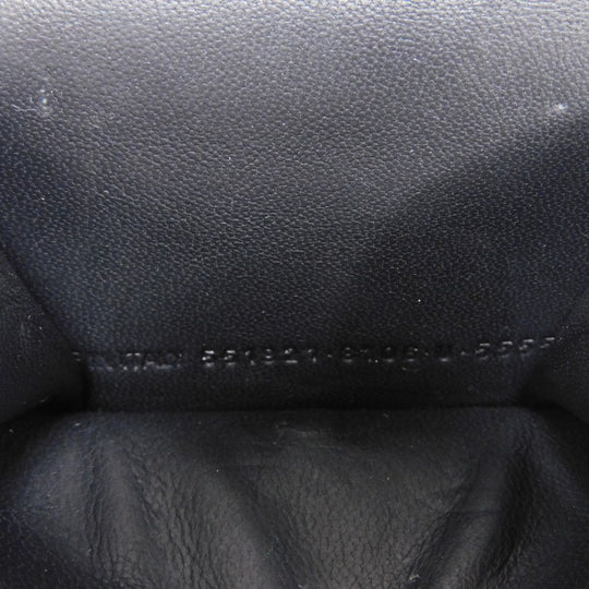 BALENCIAGA Tri-fold wallet 551921 0XV3N 8106 Polyurethane x polyester Silver New logo Everyday Mini Wallet