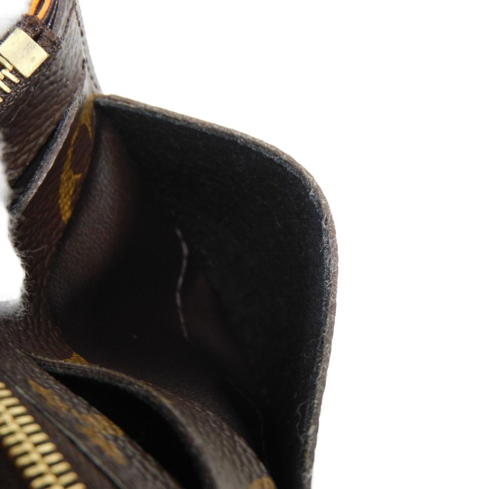 LOUIS VUITTON Long Wallet Purse M60698 Monogram canvas x grain leather Mimosa Monogram Portefeuille Emily