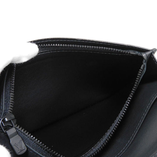 LOUIS VUITTON Long Wallet Purse M62900 Shadow leather (monogram embossing) Noir Monogram shadow Portefeuille Braza