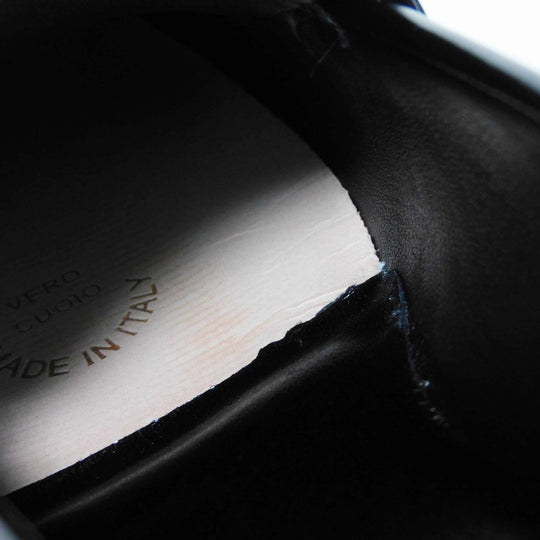 VALENTINO loafers WS0FT2IJW Calf leather black Rock studs One Stud Platform