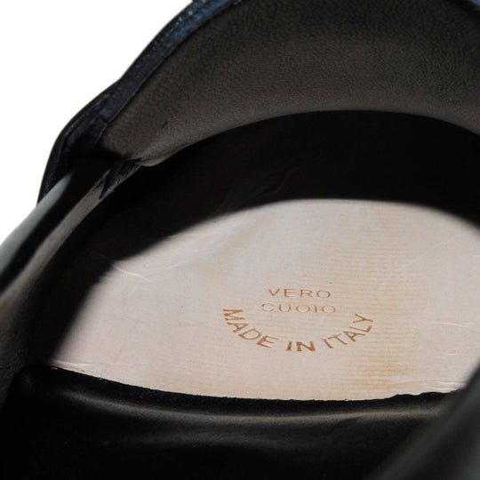 VALENTINO loafers WS0FT2IJW Calf leather black Rock studs One Stud Platform