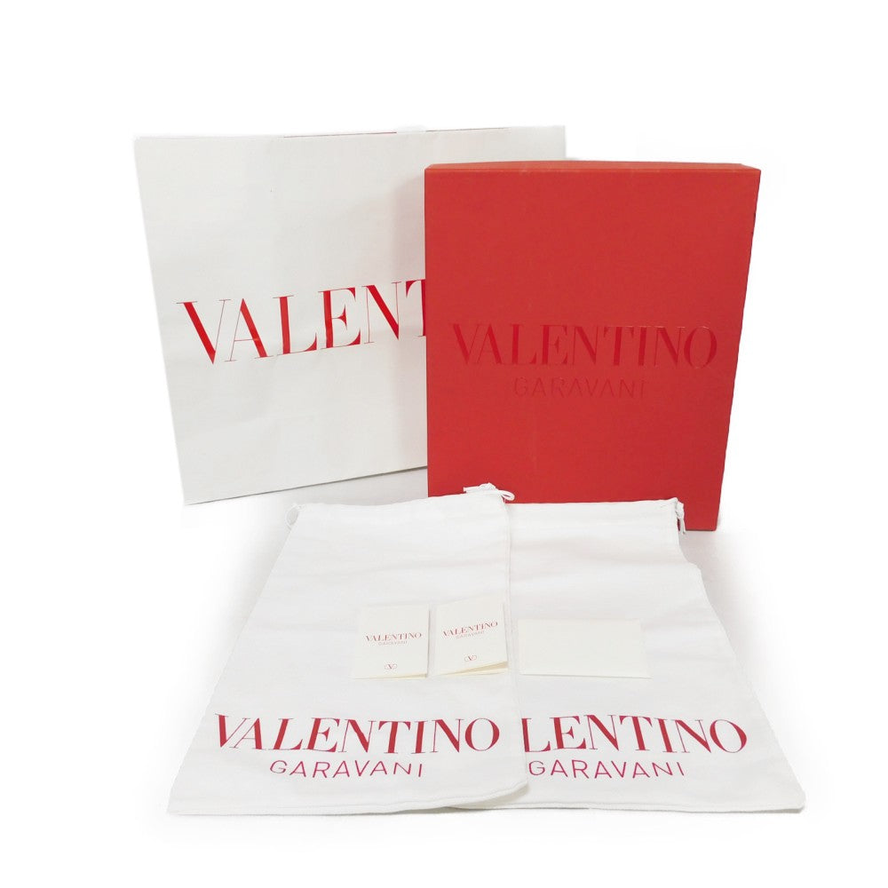 VALENTINO loafers WS0FT2IJW Calf leather black Rock studs One Stud Platform