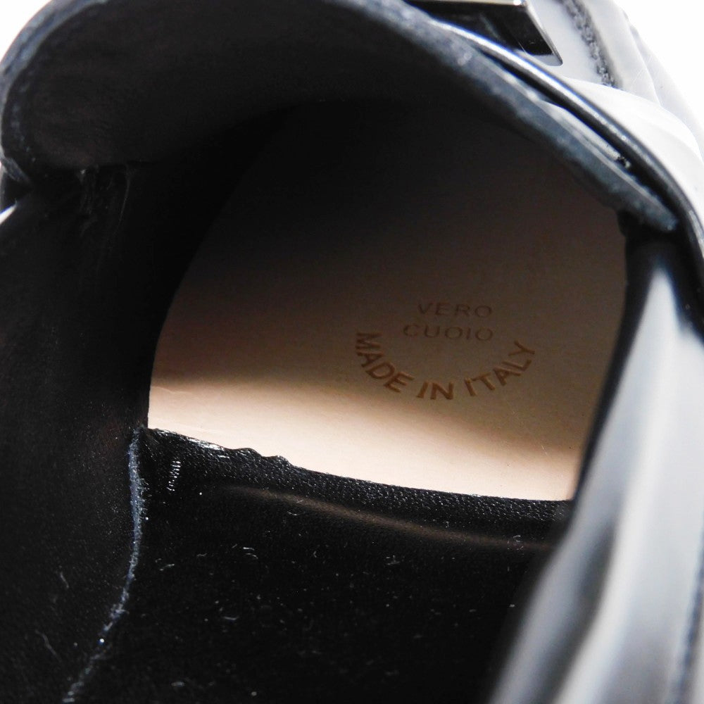 VALENTINO loafers WS0FT2IJW Calf leather black Rock studs One Stud Platform