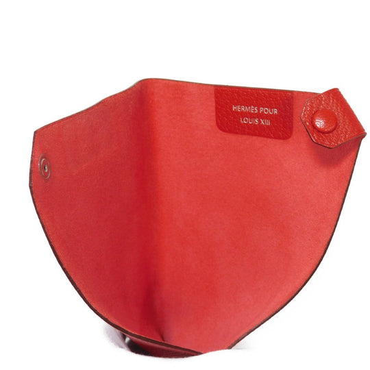 HERMES passport case Shave Rouge Kazak Louis XIII Termac PM