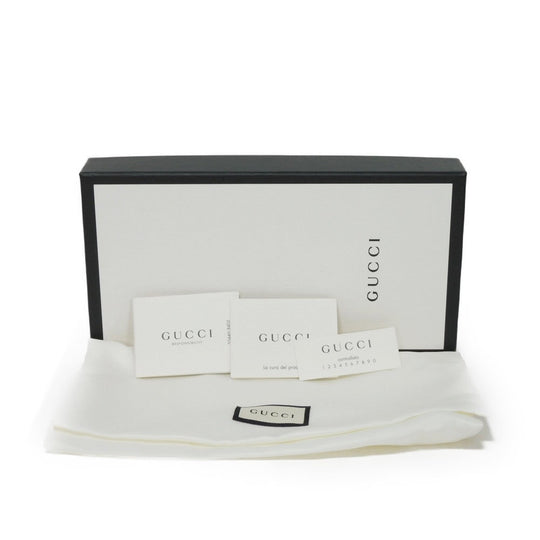 GUCCI Long Wallet Purse 524790 9SBCG 9093 Baia de la linen canvas x calf leather Tricolor logo Baiadera Zip Around Wallet