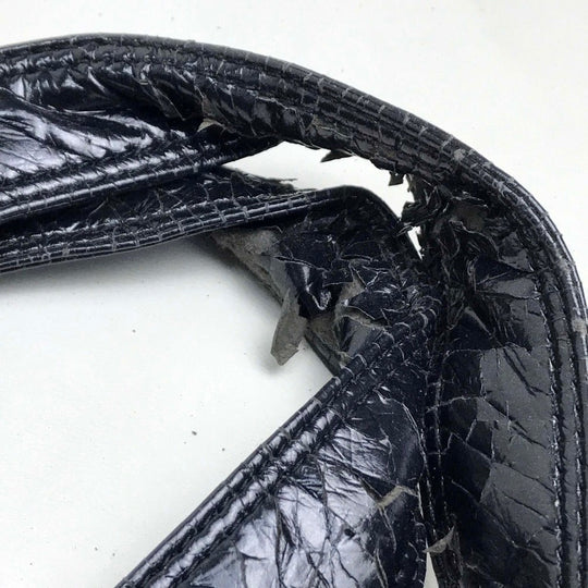 MARC JACOBS Tote Bag PVC black Quilted Tote (old model) Women Used Authentic