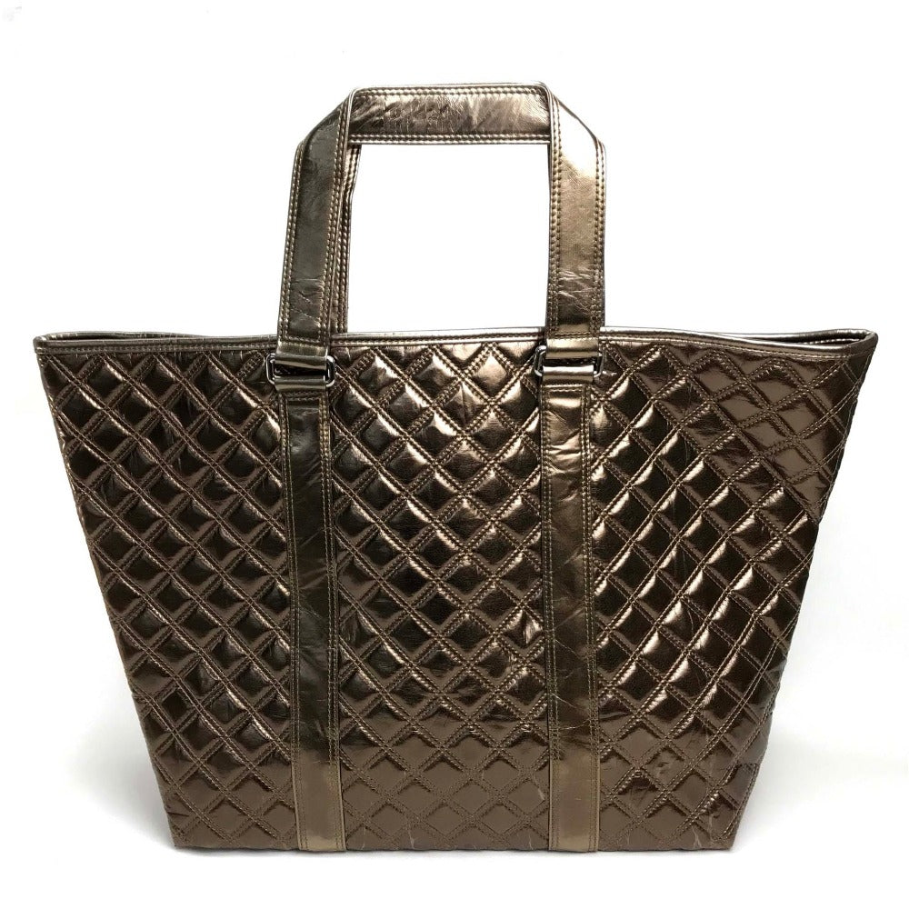MARC JACOBS Tote Bag Nylon bronze Quilted Tote (old model)