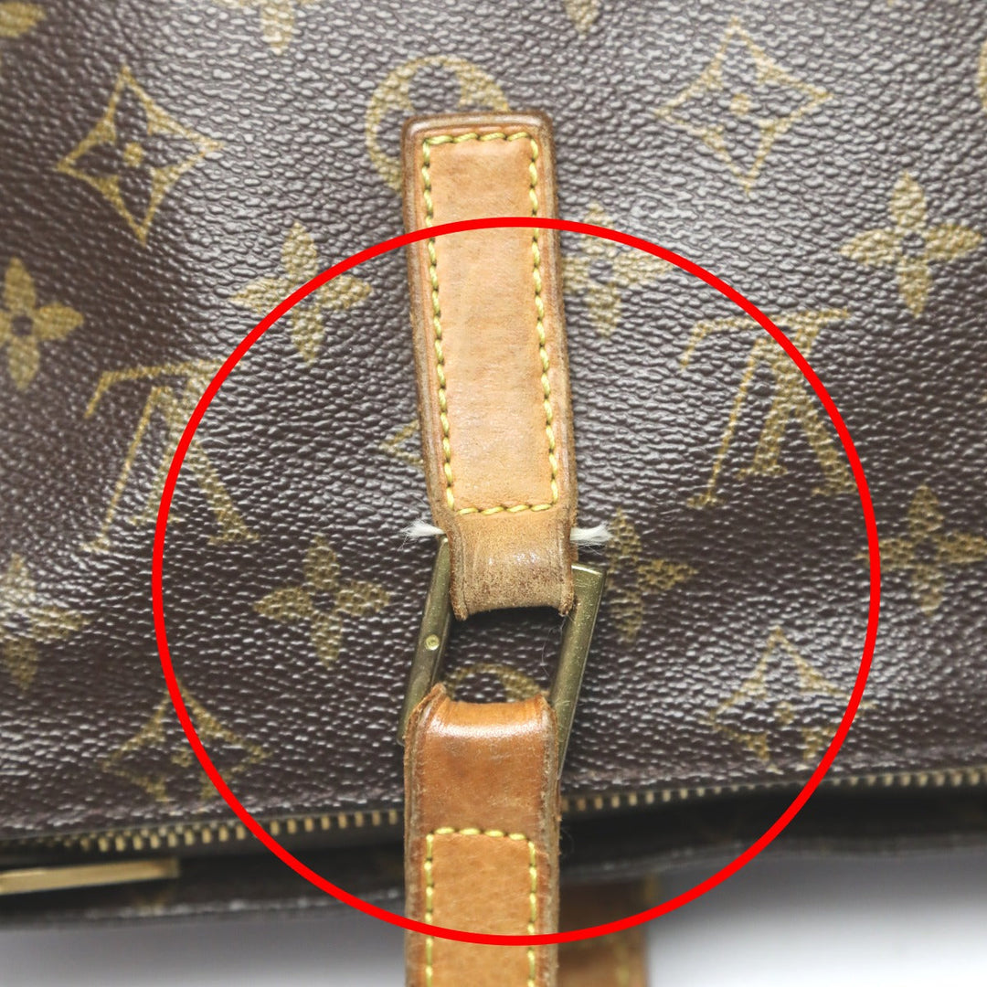 LOUIS VUITTON Tote Bag M51151 Monogram canvas Brown Tote Bag Monogram Cabas Mezzo Cabas Mezzo Women Used Authentic