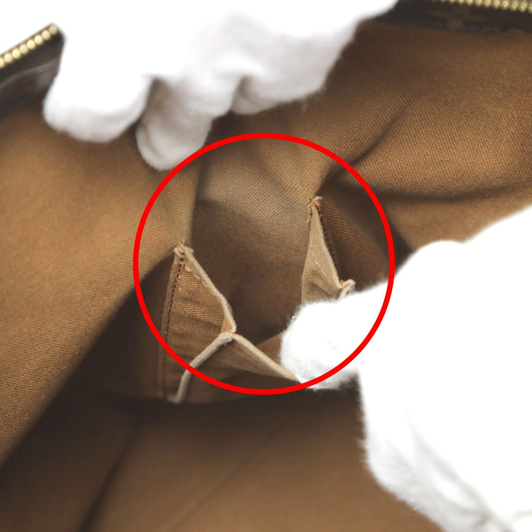 LOUIS VUITTON Tote Bag M51151 Monogram canvas Brown Tote Bag Monogram Cabas Mezzo Cabas Mezzo Women Used Authentic