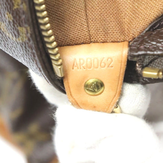 LOUIS VUITTON Tote Bag M51151 Monogram canvas Brown Tote Bag Monogram Cabas Mezzo Cabas Mezzo Women Used Authentic