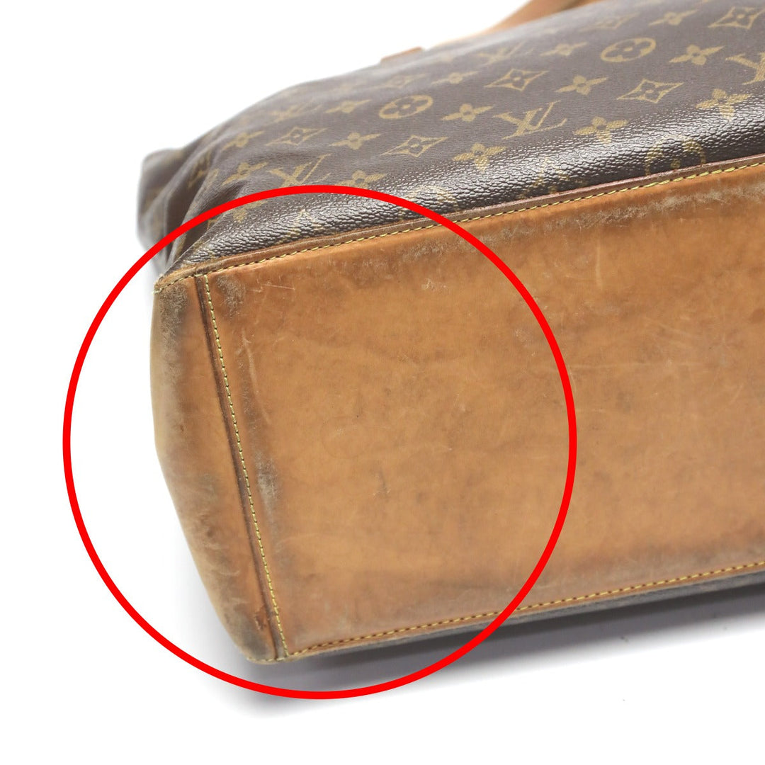 LOUIS VUITTON Tote Bag M51151 Monogram canvas Brown Tote Bag Monogram Cabas Mezzo Cabas Mezzo Women Used Authentic