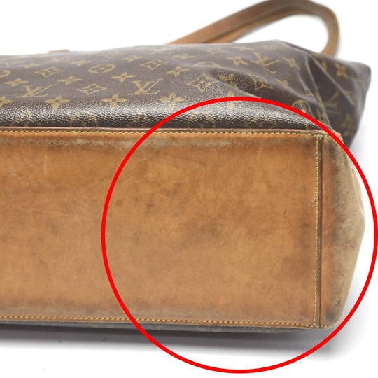 LOUIS VUITTON Tote Bag M51151 Monogram canvas Brown Tote Bag Monogram Cabas Mezzo Cabas Mezzo Women Used Authentic