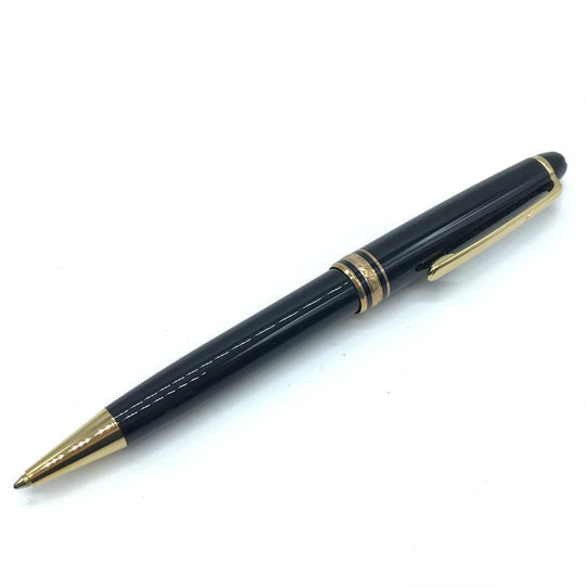 MONTBLANC Ballpoint pen Resin, Metal black Classic Meistersteck unisex(Unisex) Used Authentic