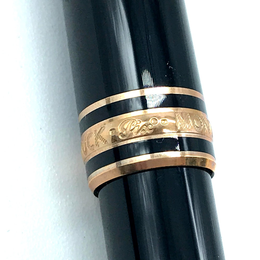 MONTBLANC Ballpoint pen Resin, Metal black Classic Meistersteck unisex(Unisex) Used Authentic