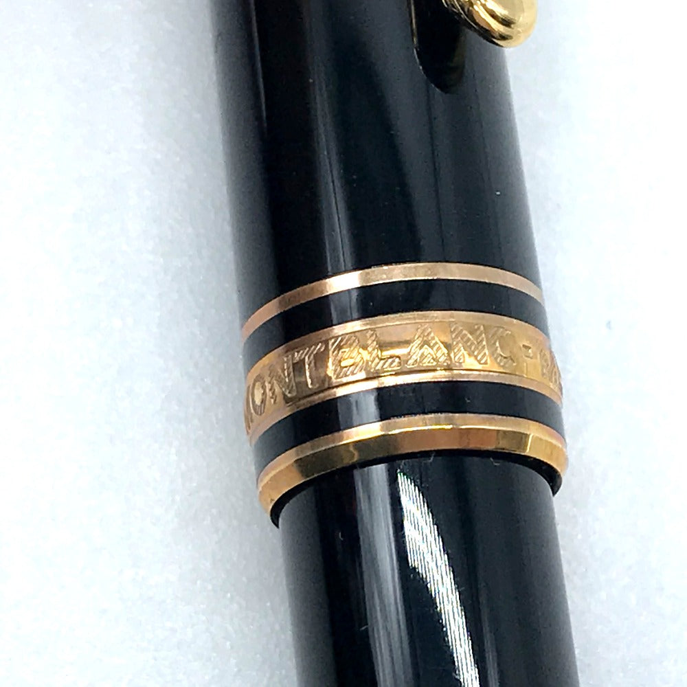 MONTBLANC Ballpoint pen Resin, Metal black Classic Meistersteck unisex(Unisex) Used Authentic