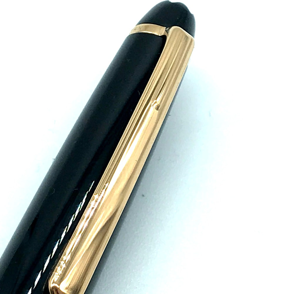 MONTBLANC Ballpoint pen Resin, Metal black Classic Meistersteck unisex(Unisex) Used Authentic