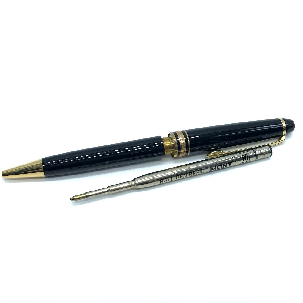 MONTBLANC Ballpoint pen Resin, Metal black Classic Meistersteck unisex(Unisex) Used Authentic