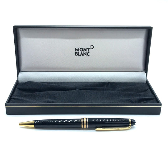 MONTBLANC Ballpoint pen Resin, Metal black Classic Meistersteck unisex(Unisex) Used Authentic