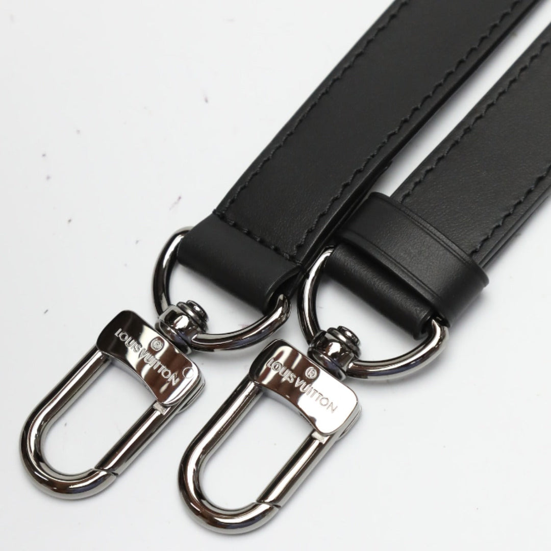 LOUIS VUITTON Tote Bag M46456 Monogram canvas black 2WAY bag Monogram Eclipse Sac Plat cloth mens Used Authentic