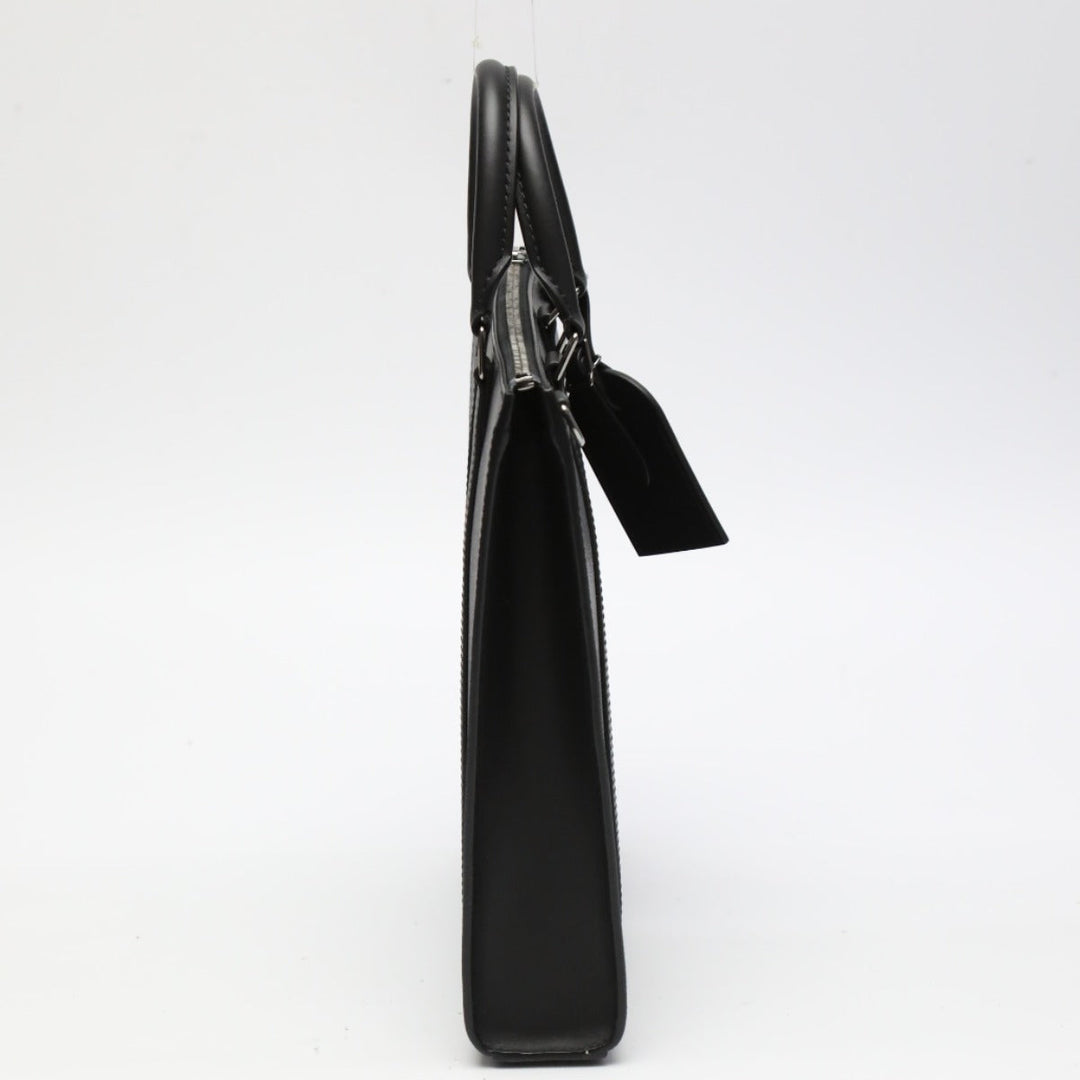 LOUIS VUITTON Tote Bag M46456 Monogram canvas black 2WAY bag Monogram Eclipse Sac Plat cloth mens Used Authentic