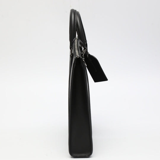 LOUIS VUITTON Tote Bag M46456 Monogram canvas black 2WAY bag Monogram Eclipse Sac Plat cloth mens Used Authentic