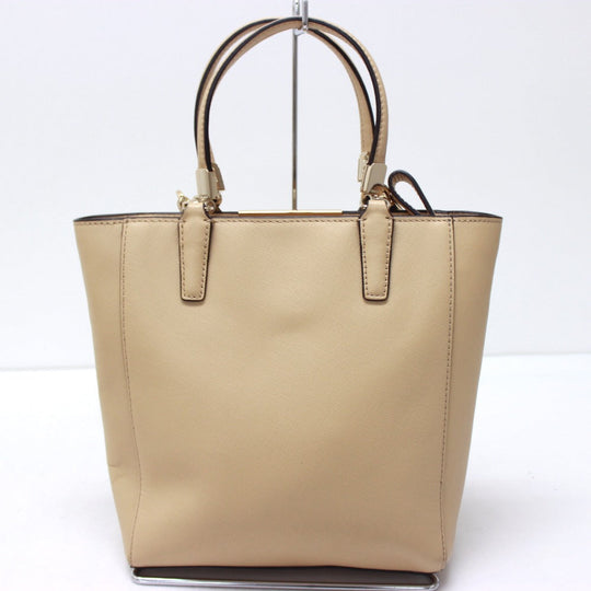 COACH Handbag 29001 Safiano leather beige Madison Mini North / South Bond Women Used Authentic