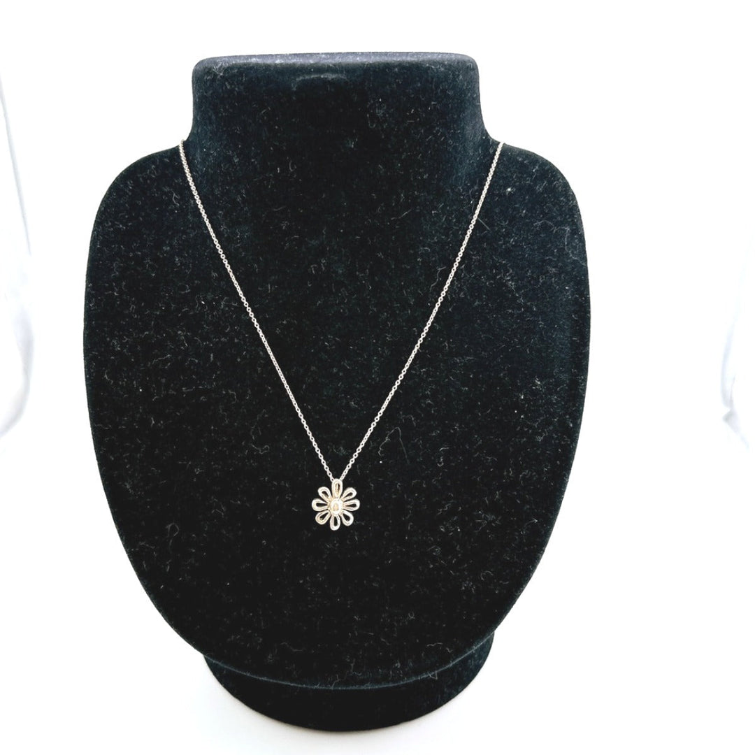 TIFFANY&Co. Necklace Silver925 Silver With Box Silver925