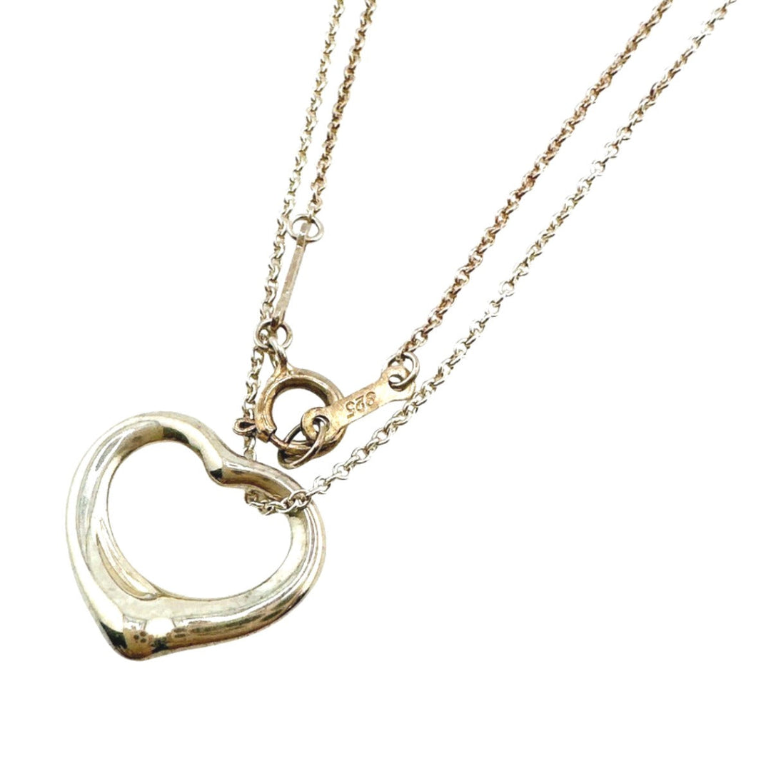TIFFANY&Co. Necklace Silver925 Silver heart With Box Silver925 Women Used Authentic