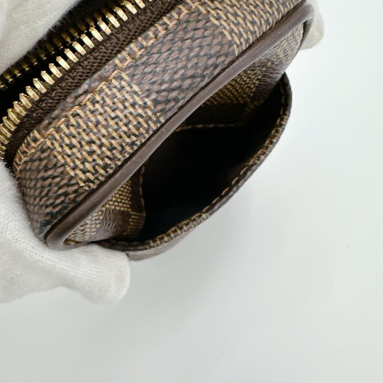 LOUIS VUITTON Pouch N61738 Damier canvas Brown Pouch Damier Etui / Okapi PM unisex(Unisex) Used Authentic