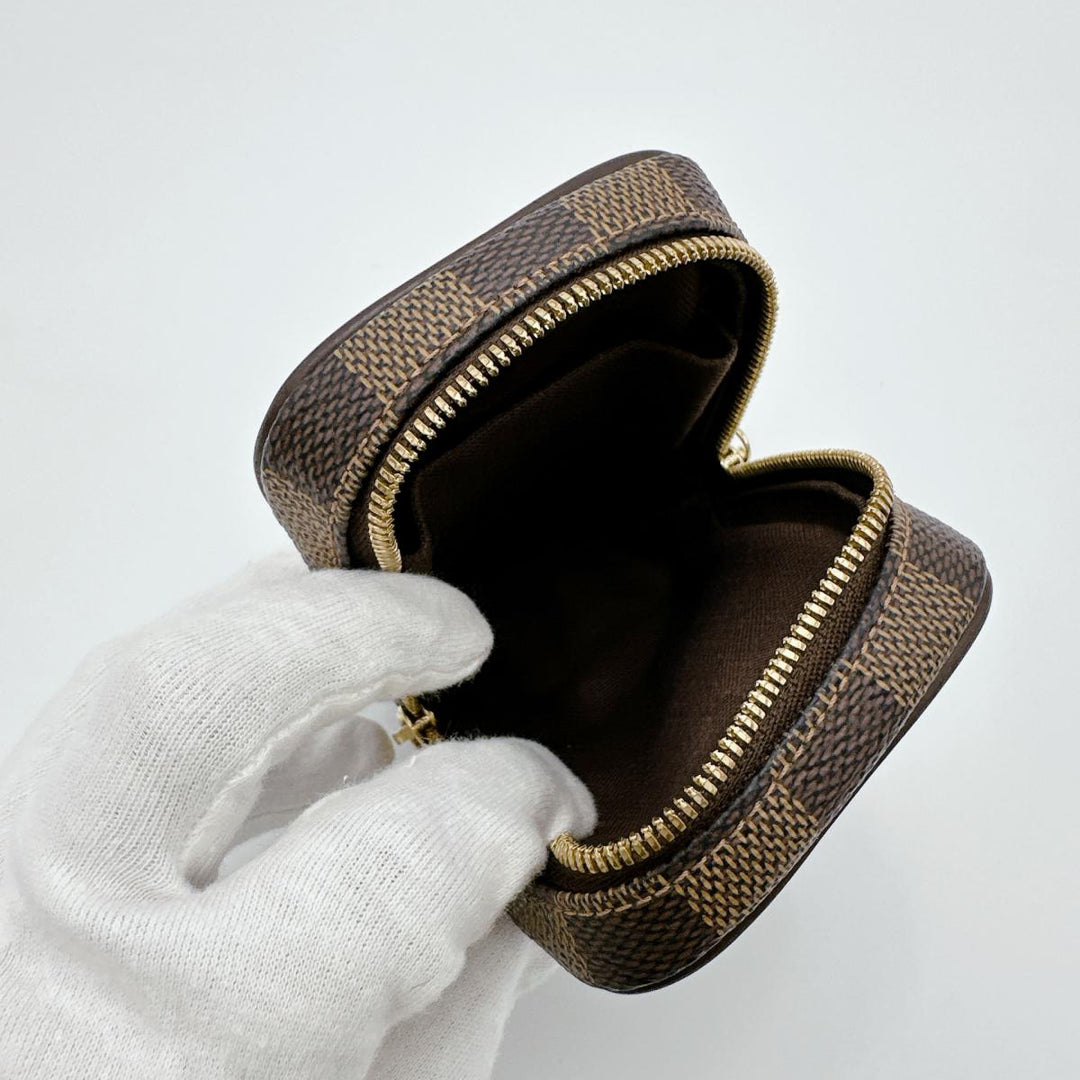 LOUIS VUITTON Pouch N61738 Damier canvas Brown Pouch Damier Etui / Okapi PM unisex(Unisex) Used Authentic