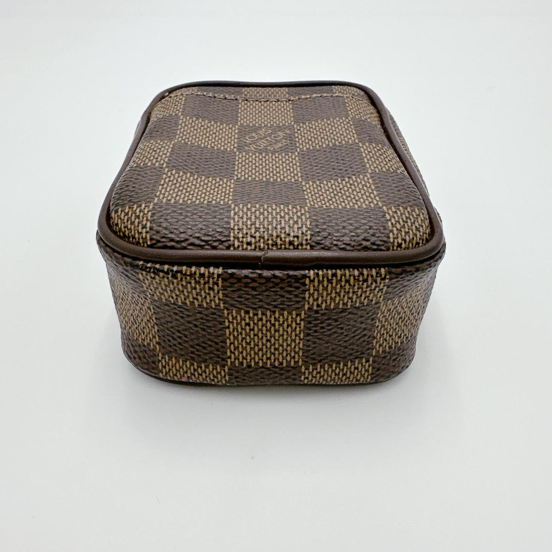 LOUIS VUITTON Pouch N61738 Damier canvas Brown Pouch Damier Etui / Okapi PM unisex(Unisex) Used Authentic