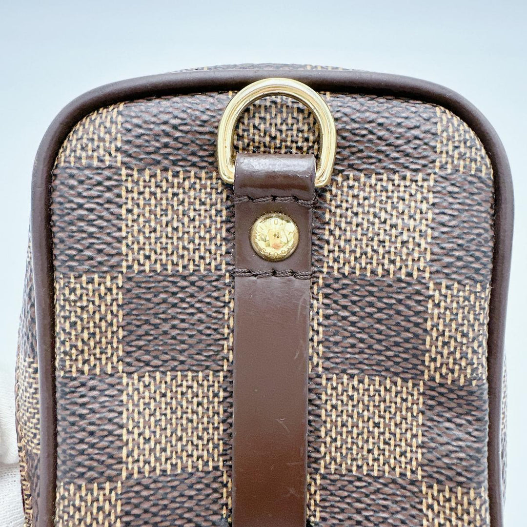 LOUIS VUITTON Pouch N61738 Damier canvas Brown Pouch Damier Etui / Okapi PM unisex(Unisex) Used Authentic
