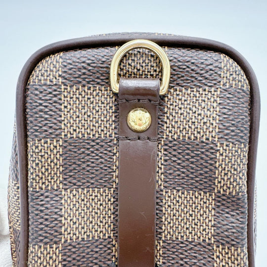 LOUIS VUITTON Pouch N61738 Damier canvas Brown Pouch Damier Etui / Okapi PM unisex(Unisex) Used Authentic